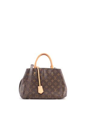 Louis Vuitton Montaigne Handbag Canvas #320711L21B